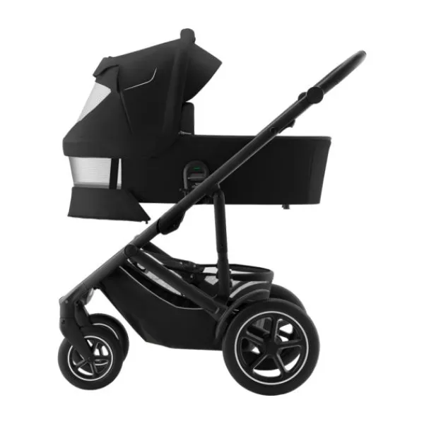 Britax Römer Smile 5Z Kinderwagen 2-in-1 - Space Black | Autostoel BABY-SAFE PRO - Style Carbon Black> Wandelwagens|Complete Kinderwagens