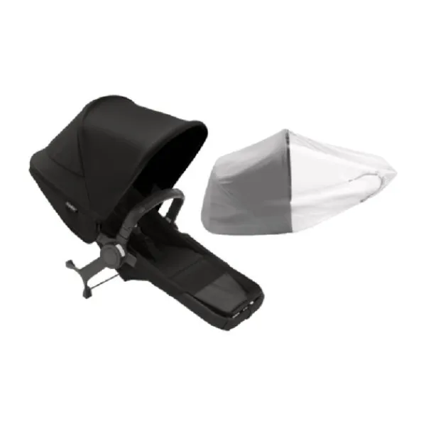 Bugaboo Donkey 5 Bassinet Fabric Complete Grey Melange> Accessoires Kinderwagens|Accessoires Tweeling/Duo