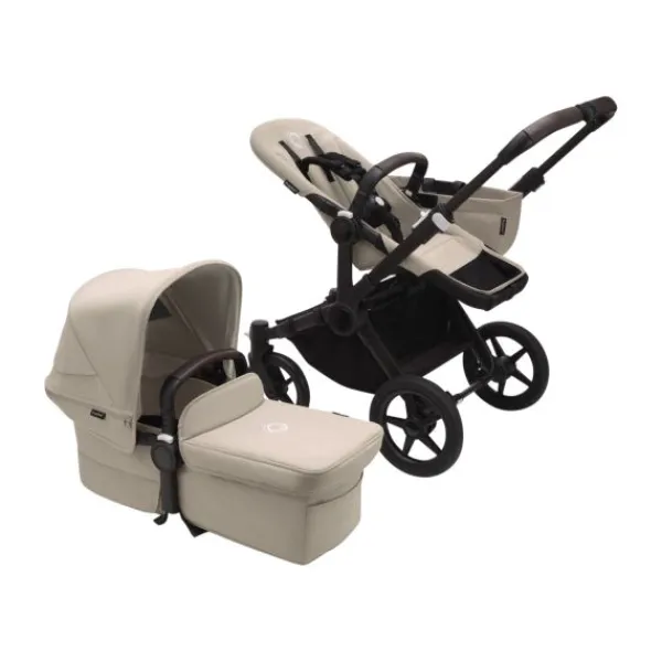 Bugaboo Donkey 5 Mono Complete Black Desert Taupe - Desert Taupe> Uitbreidbare Kinderwagens|Wandelwagens