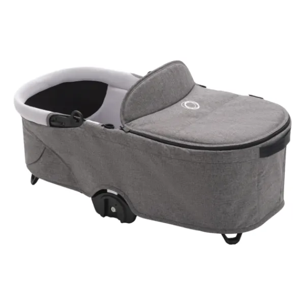 Bugaboo Dragonfly Reiswieg Complete - Grey Melange> Accessoires Kinderwagens|Accessoires Tweeling/Duo