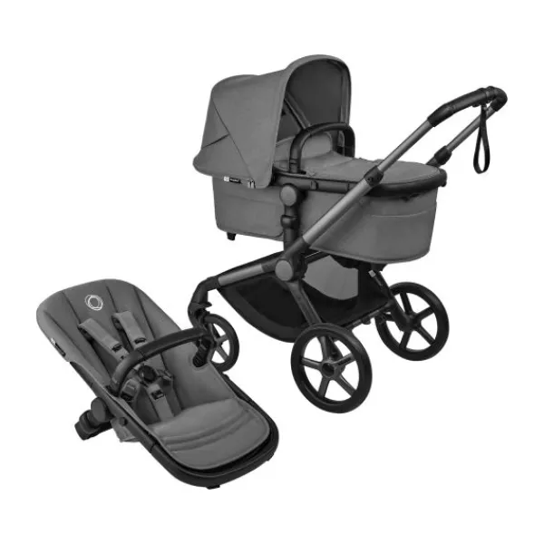 Bugaboo Fox 5 Renew Complete Kinderwagen - Black / Deep Indigo / Deep Indigo> Wandelwagens|Complete Kinderwagens