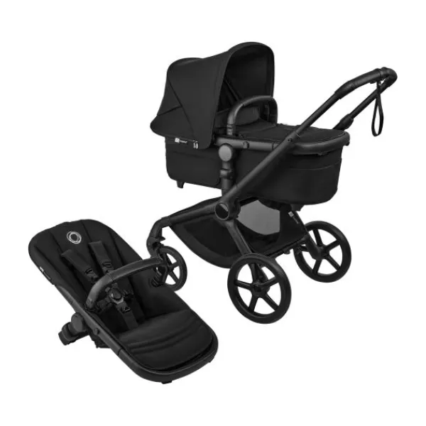 Bugaboo Fox 5 Renew Complete Kinderwagen - Black / Deep Indigo / Deep Indigo> Wandelwagens|Complete Kinderwagens
