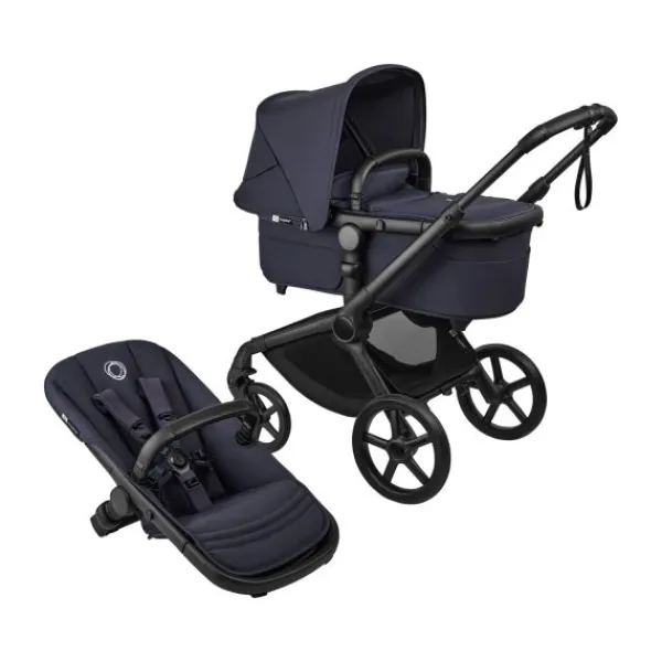 Bugaboo Fox 5 Renew Complete Kinderwagen - Black / Deep Indigo / Deep Indigo> Wandelwagens|Complete Kinderwagens