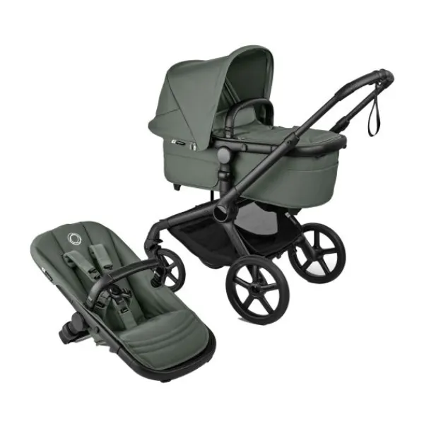 Bugaboo Fox 5 Renew Kinderwagen 2-in-1 - Essential Bundel - Black / Deep Indigo> Wandelwagens|Complete Kinderwagens