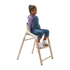 Bugaboo Giraffe Kinderstoel Compleet Bundel - Wood/Grey><noscript><img width=