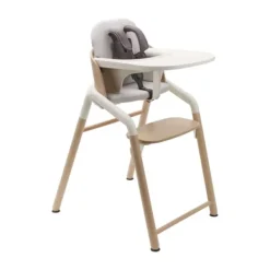 Bugaboo Giraffe Kinderstoel Ultimate Bundel – Wood/Grey><noscript><img width=