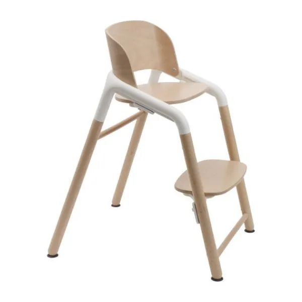Bugaboo Giraffe Kinderstoel Ultimate Bundel – Wood/Grey> Houten Kinderstoelen