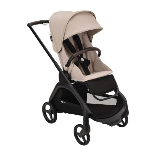 Bugaboo Kinderwagen Dragonfly Complete Graphite Frame / Grey Melange Bekleding> Wandelwagens|Complete Kinderwagens