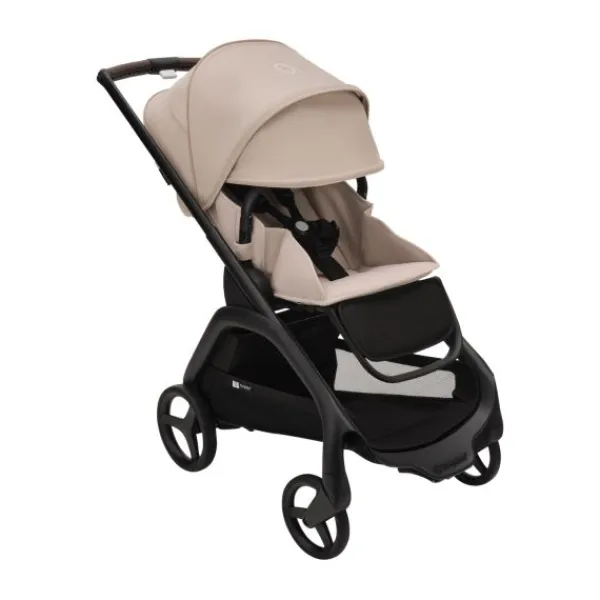 Bugaboo Kinderwagen Dragonfly Complete Graphite Frame / Grey Melange Bekleding> Wandelwagens|Complete Kinderwagens