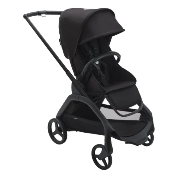 Bugaboo Kinderwagen Dragonfly Complete Graphite Frame / Grey Melange Bekleding> Wandelwagens|Complete Kinderwagens