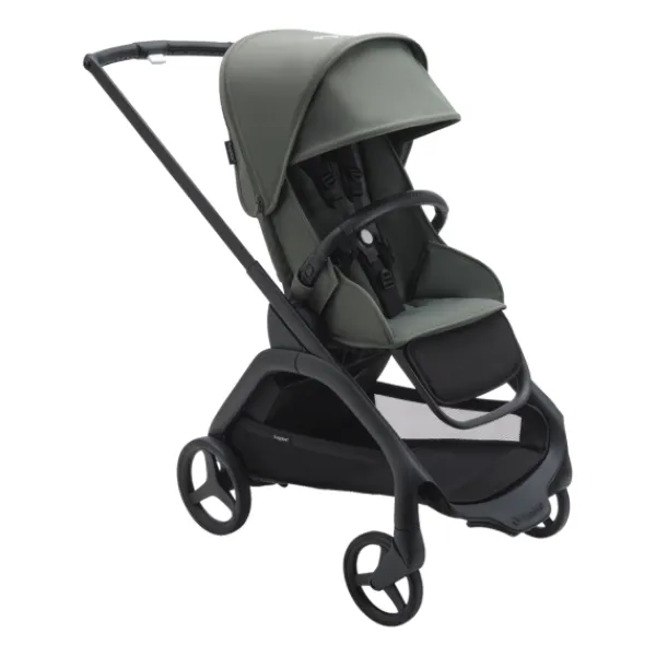 Bugaboo Kinderwagen Dragonfly Complete Graphite Frame / Grey Melange Bekleding> Wandelwagens|Complete Kinderwagens