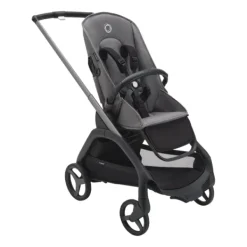 Bugaboo Wandelwagen Dragonfly Black Frame / Forest Green Zitje / Forest Green Sun Canopy> Wandelwagens|Complete Kinderwagens