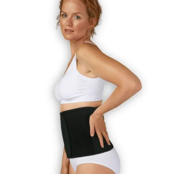 Carriwell Sluitband Belly Binder Biokatoen Zwart L/XL> Buikbanden