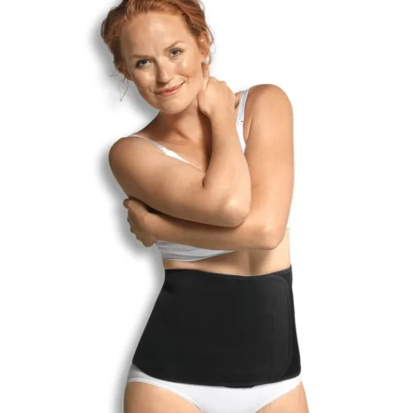 Carriwell Sluitband Belly Binder Biokatoen Zwart L/XL> Buikbanden
