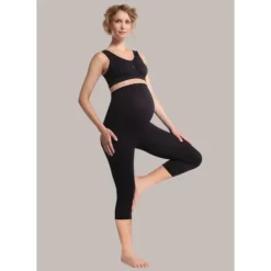 Carriwell Zwangerschapslegging Recycled 3/4 Zwart M><noscript><img width=