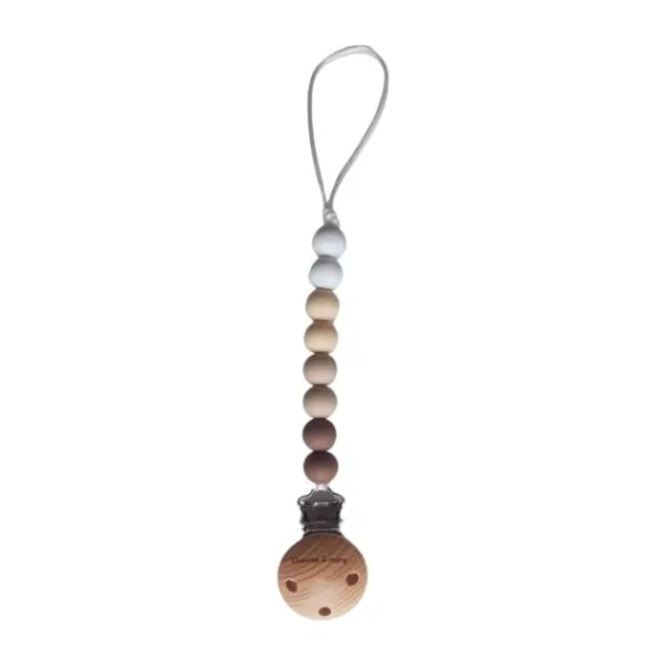 Chewies & More Ombre Speenkoord - Brown> Fopspeenhouders