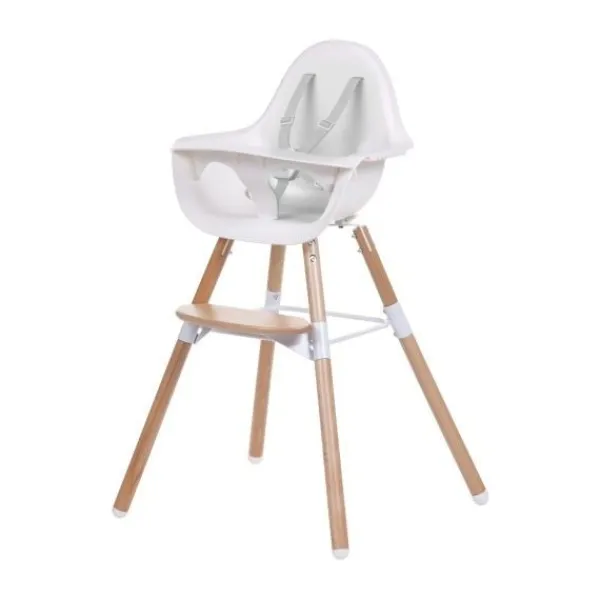 Childhome Evolu Eetblad ABS Wit +Siliconen Placemat> Accessoires Kinderstoelen