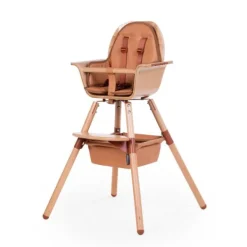 Childhome Evolu/Evowood Mandje Lederlook> Accessoires Kinderstoelen