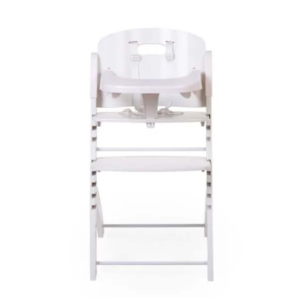 Childhome Evosit High Chair White/White> Houten Kinderstoelen|Meegroeistoelen