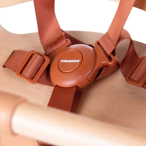 Childhome Evowood Chair Natural/Rust> Houten Kinderstoelen