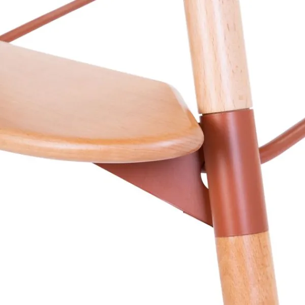 Childhome Evowood Chair Natural/Rust> Houten Kinderstoelen