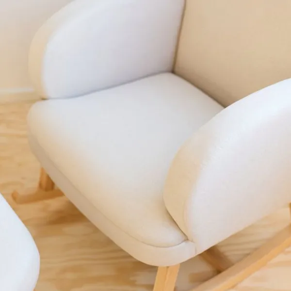 Childhome Schommelstoel - Linnen - Beige> Schommelstoelen