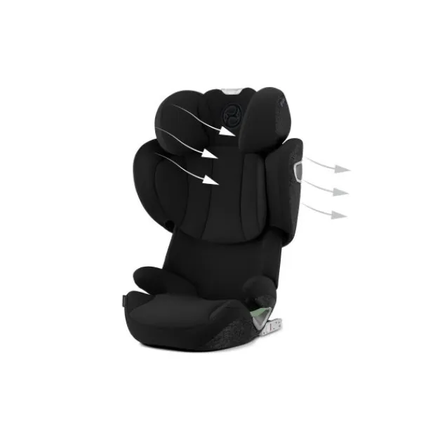 Cybex Autostoel SOLUTION T I-FIX Mirage Grey - Dark Grey> Autostoel Groep 2/3 (15-36Kg)