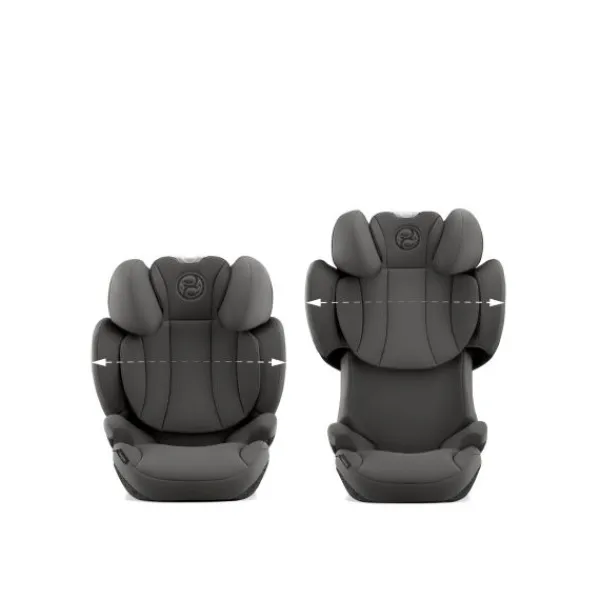 Cybex Autostoel SOLUTION T I-FIX Mirage Grey - Dark Grey> Autostoel Groep 2/3 (15-36Kg)