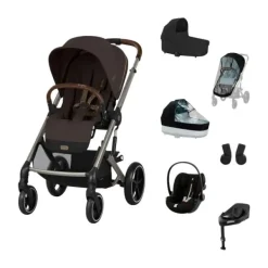 Cybex Balios 3-in-1 Kinderwagen Set XL - Almond Beige/Beige><noscript><img width=