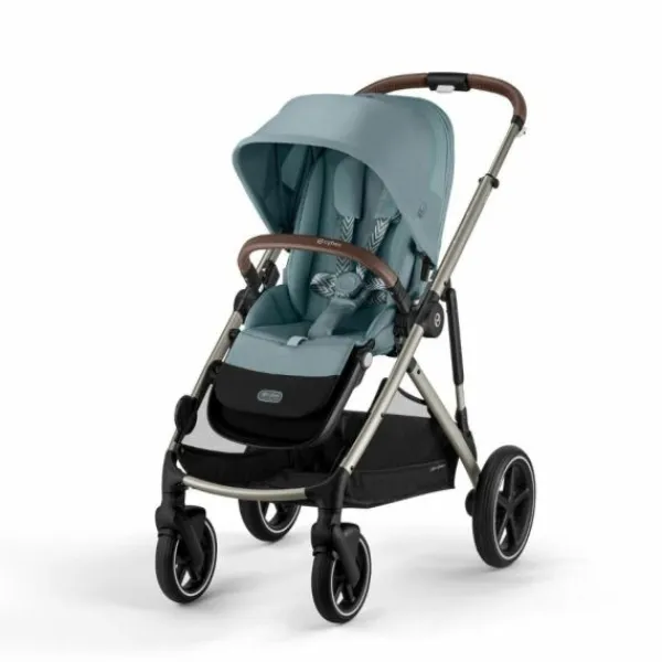 Cybex Duowagen Gazelle S Seashell Beige - Light Beige> Tweeling Kinderwagens|Duo Kinderwagens