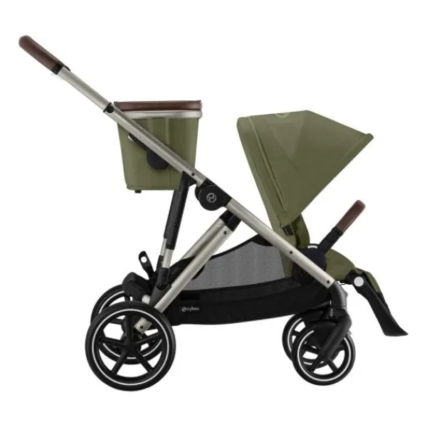 Cybex Duowagen Gazelle S Seashell Beige - Light Beige> Tweeling Kinderwagens|Duo Kinderwagens