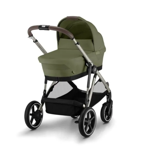 Cybex Duowagen Gazelle S Seashell Beige - Light Beige> Tweeling Kinderwagens|Duo Kinderwagens