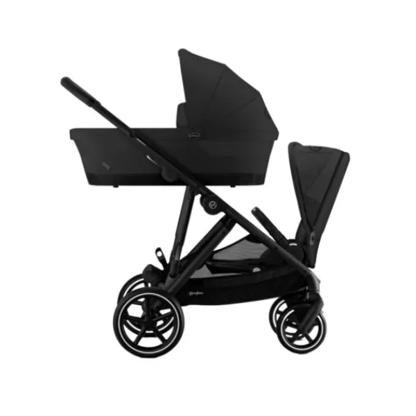 Cybex Duowagen Gazelle S Seashell Beige - Light Beige> Tweeling Kinderwagens|Duo Kinderwagens