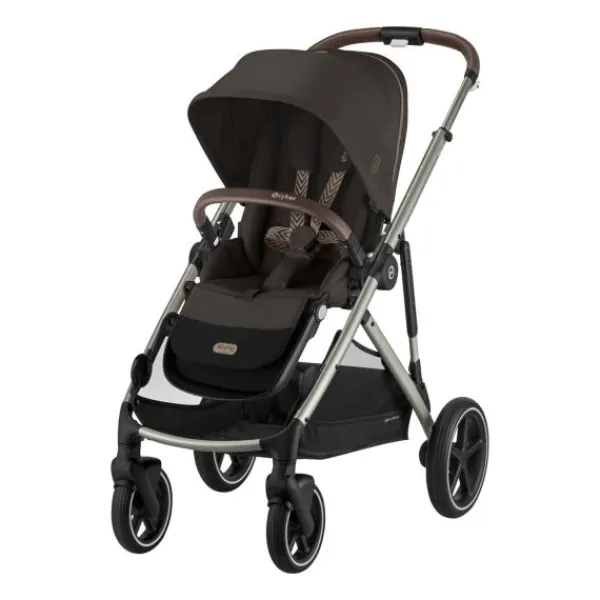 Cybex Duowagen Gazelle S Seashell Beige - Light Beige> Tweeling Kinderwagens|Duo Kinderwagens
