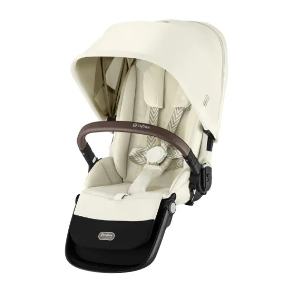 Cybex Duowagen Gazelle S Seashell Beige - Light Beige> Tweeling Kinderwagens|Duo Kinderwagens