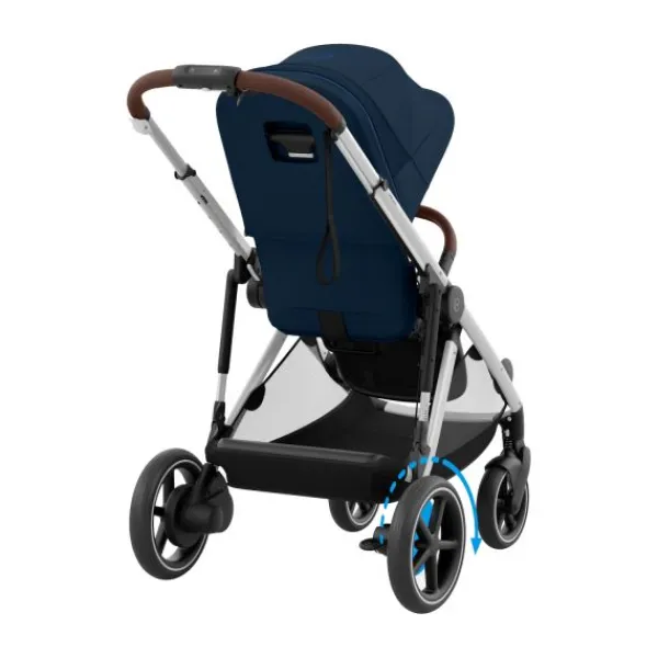 Cybex eGazelle S Almond Beige/Beige> Tweeling Kinderwagens|Duo Kinderwagens