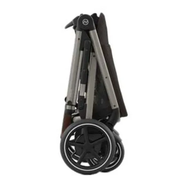 Cybex eGazelle S Almond Beige/Beige> Tweeling Kinderwagens|Duo Kinderwagens