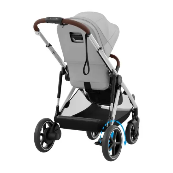 Cybex eGazelle S Almond Beige/Beige> Tweeling Kinderwagens|Duo Kinderwagens
