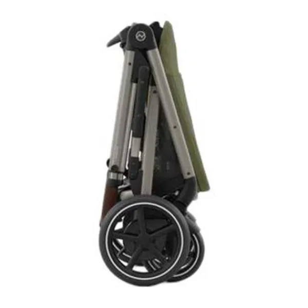 Cybex eGazelle S Almond Beige/Beige> Tweeling Kinderwagens|Duo Kinderwagens