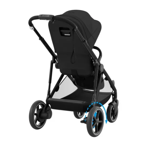 Cybex eGazelle S Almond Beige/Beige> Tweeling Kinderwagens|Duo Kinderwagens