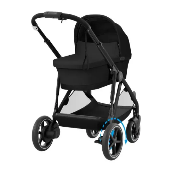 Cybex eGazelle S Almond Beige/Beige> Tweeling Kinderwagens|Duo Kinderwagens