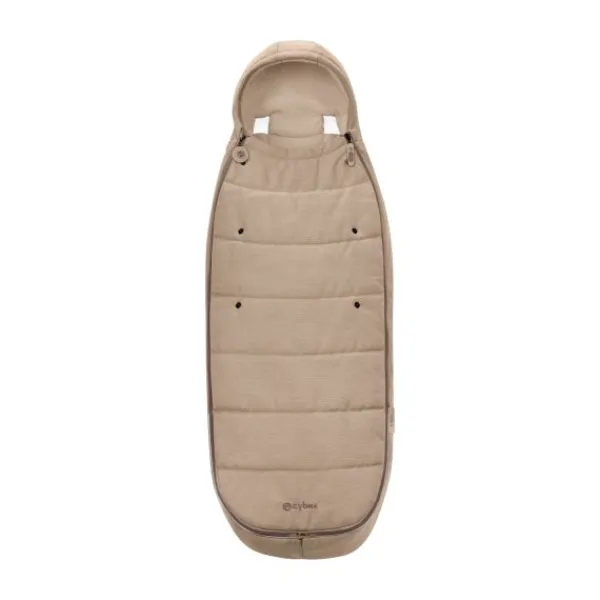 Cybex eGazelle S Almond Beige/Beige> Tweeling Kinderwagens|Duo Kinderwagens