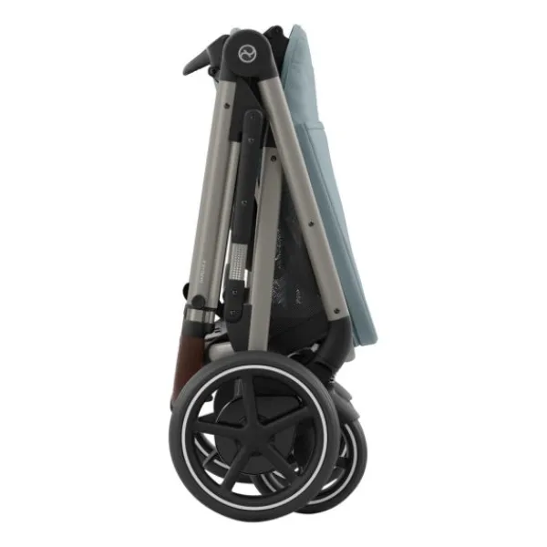 Cybex E-Gazelle S DUO kinderwagen 3-in-1 Almond Beige / Beige> Uitbreidbare Kinderwagens|Tweeling Kinderwagens