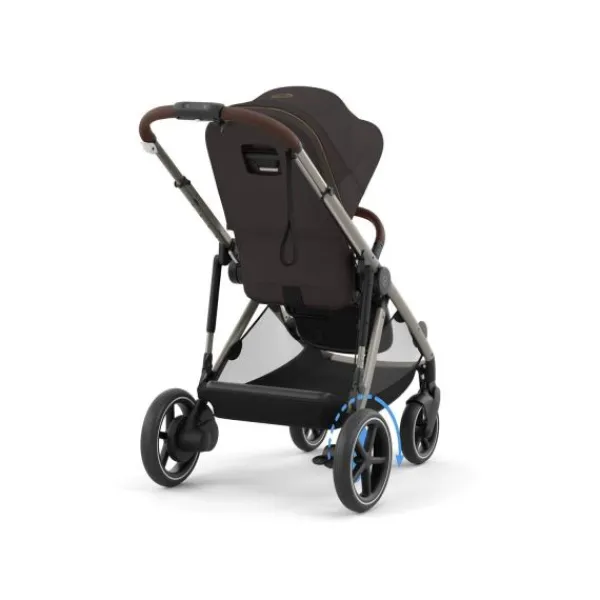 Cybex E-Gazelle S DUO kinderwagen 3-in-1 Almond Beige / Beige> Uitbreidbare Kinderwagens|Tweeling Kinderwagens