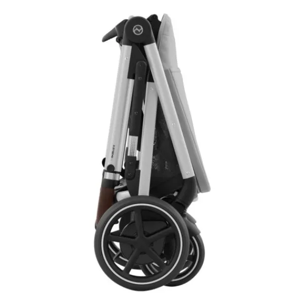 Cybex E-Gazelle S DUO kinderwagen 3-in-1 Almond Beige / Beige> Uitbreidbare Kinderwagens|Tweeling Kinderwagens