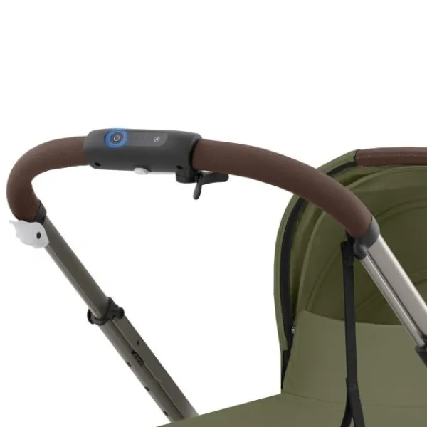 Cybex E-Gazelle S DUO kinderwagen 3-in-1 Almond Beige / Beige> Uitbreidbare Kinderwagens|Tweeling Kinderwagens