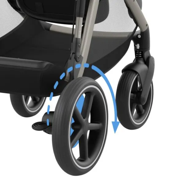 Cybex E-Gazelle S DUO kinderwagen 3-in-1 Almond Beige / Beige> Uitbreidbare Kinderwagens|Tweeling Kinderwagens