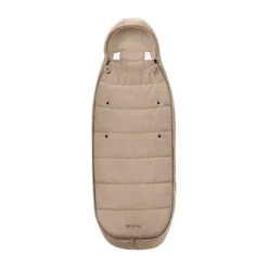 Cybex E-Gazelle S Kinderwagen 2-in-1  met reiswieg Almond Beige / Beige><noscript><img width=