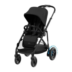 Cybex E-Gazelle S Twin-Kinderwagen Almond Beige / Beige><noscript><img width=
