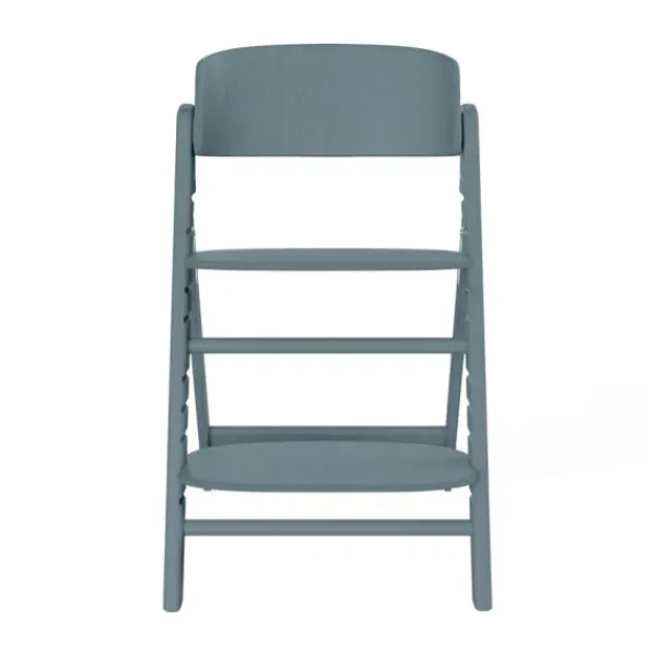 Cybex Kinderstoel Click & Fold Stone Blue - Mid Blue> Houten Kinderstoelen
